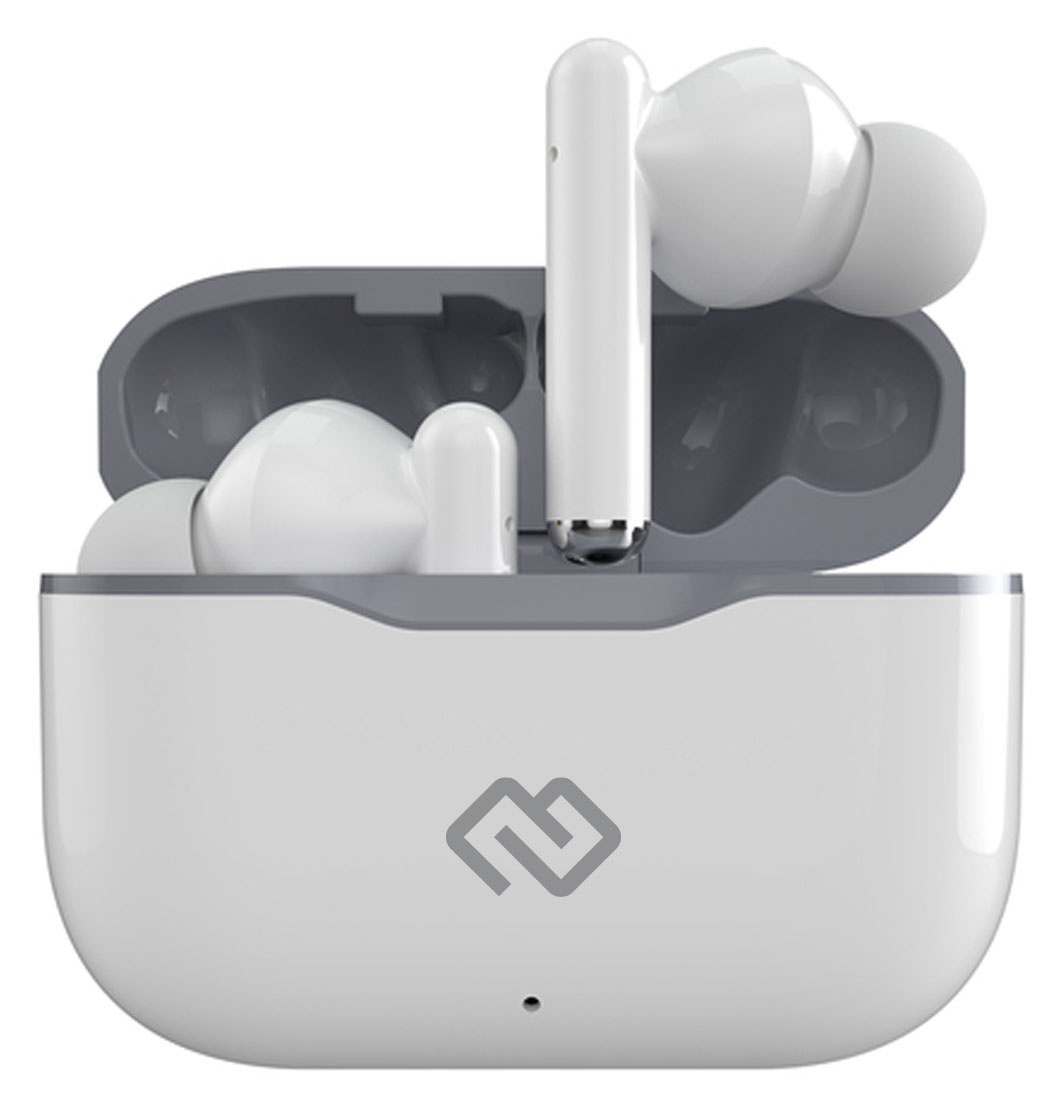 Гарнитура внутриканальные Digma TWS-14 белый беспроводные bluetooth в ушной раковине