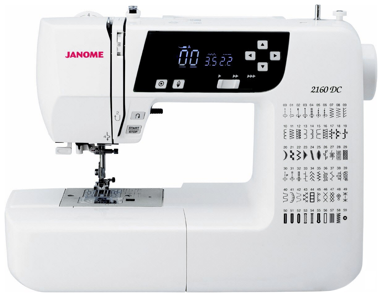 Швейная машина JANOME 2160 DC