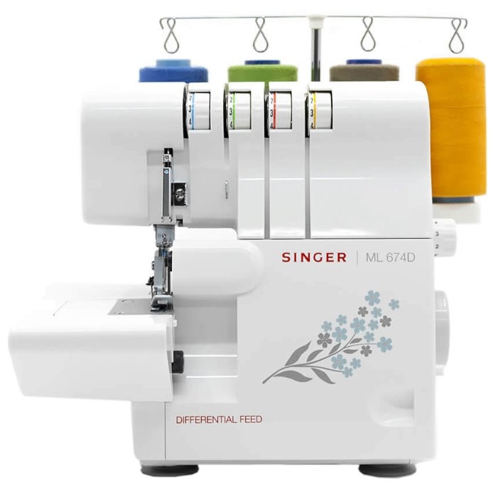 Оверлок Singer ML674D белый