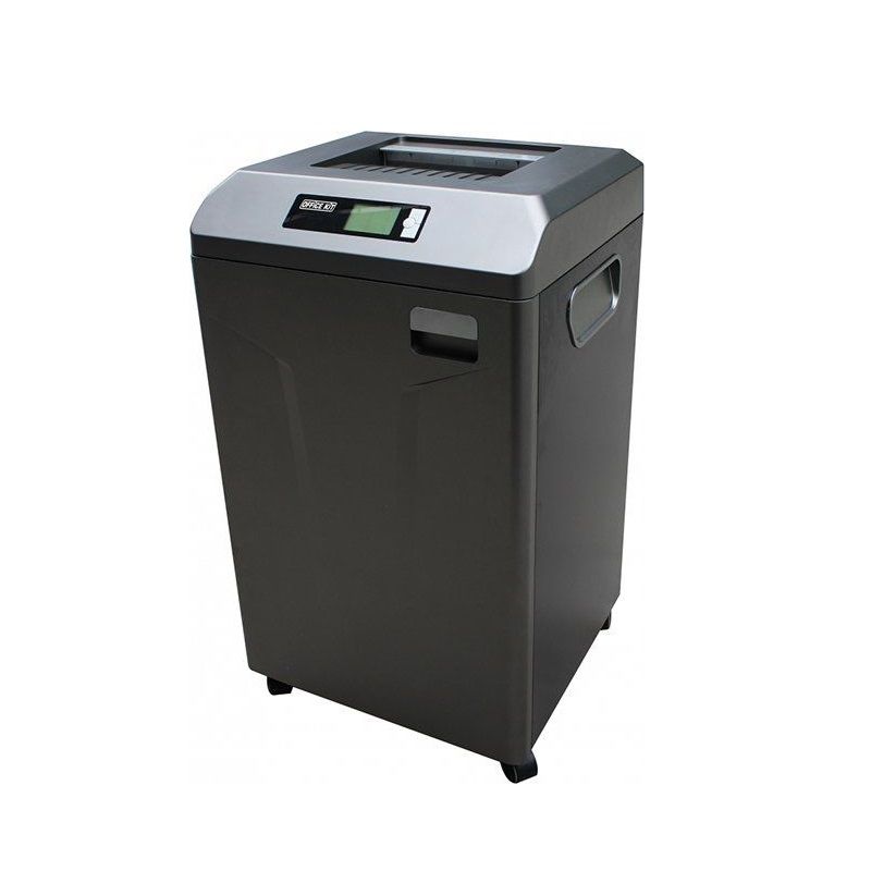 Шредер Office Kit S1150 0,8х5 черный (секр.P-7) фрагменты 6лист. 115лтр.