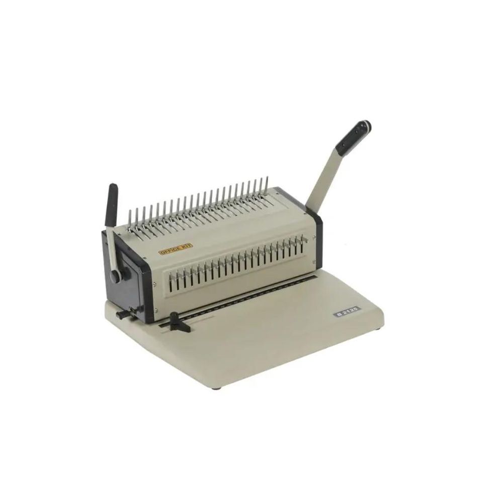 Переплетчик Office Kit B2125 A4/перф.25л.сшив/макс.500л./пластик.пруж. (4.5-51мм)