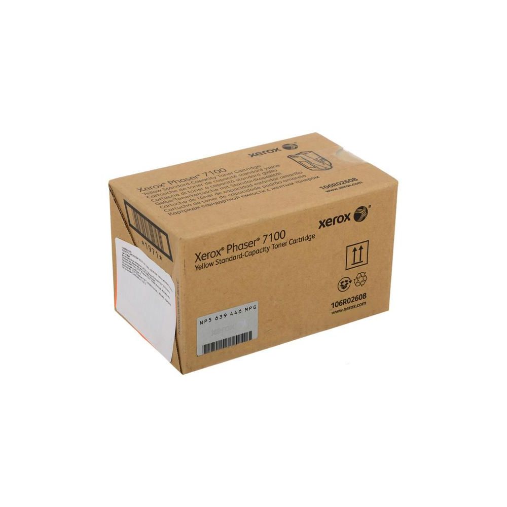 Картридж лазерный Xerox 106R02608 желтый (4500стр.) для Xerox Phaser 7100