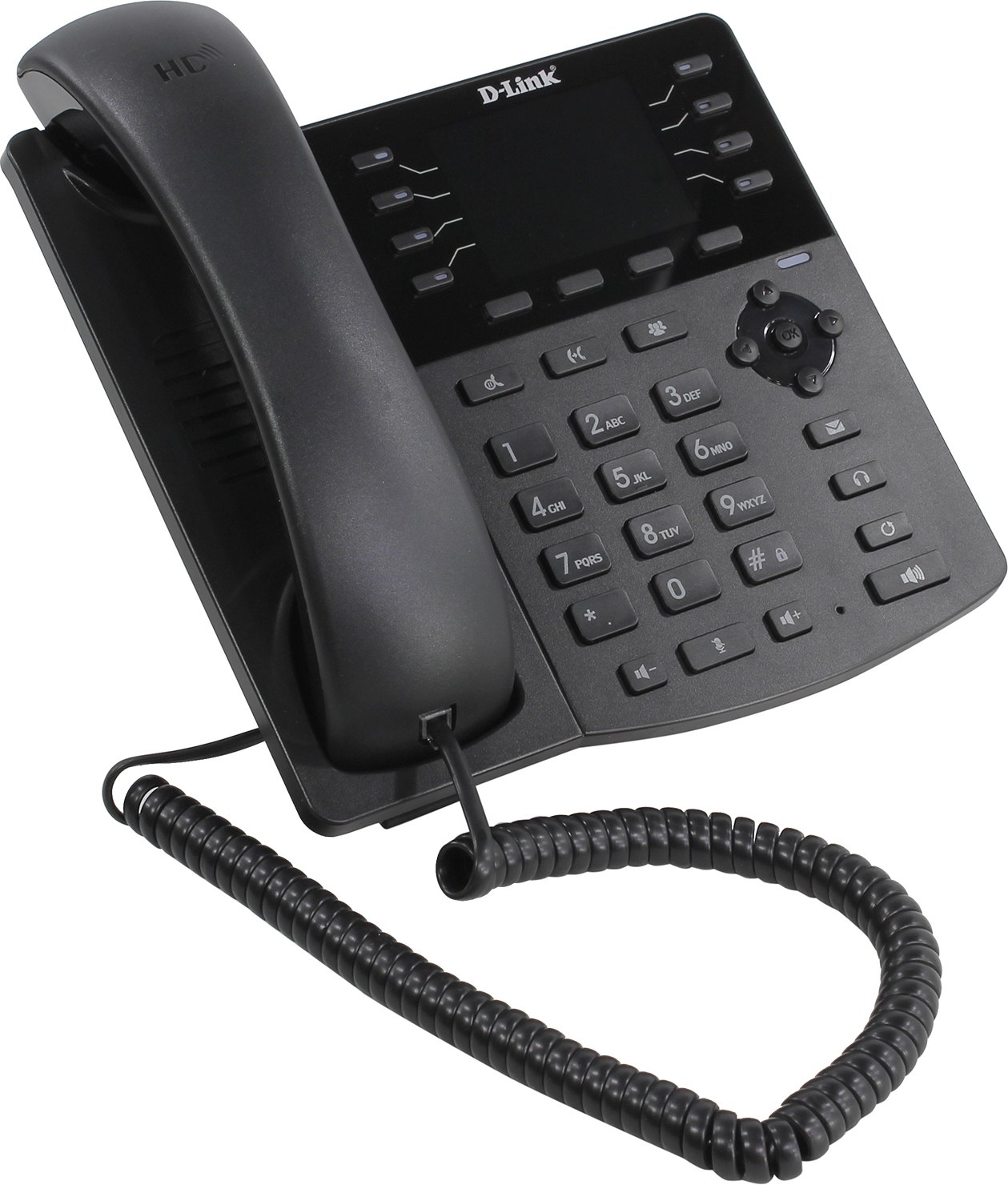 Телефон IP D-Link DPH-150SE/F5 черный