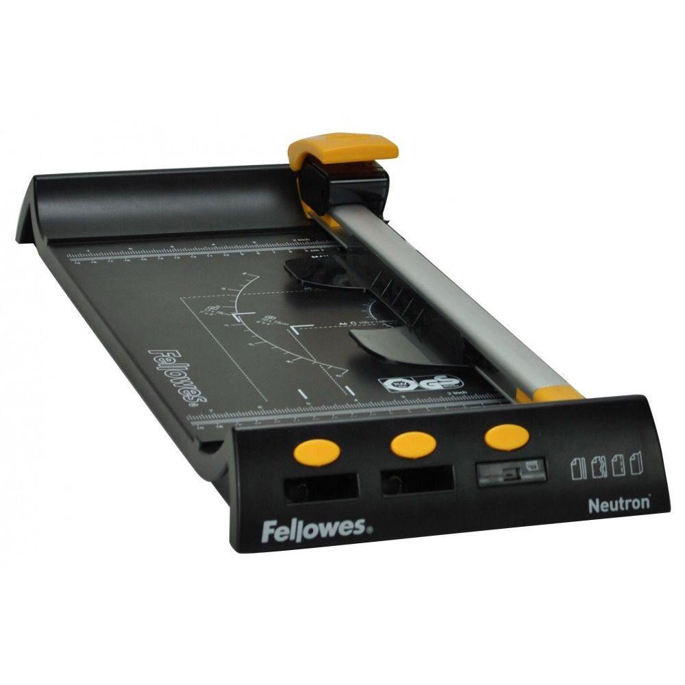 Резак дисковый Fellowes Neutron A4 (FS-54100) A4/10лист./320мм/ручн.прижим