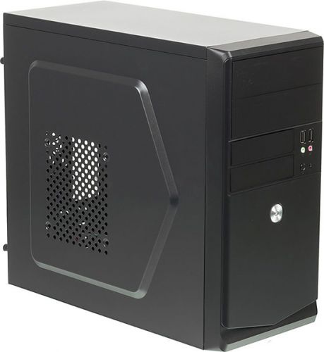 Корпус mATX Accord ACC-B021, Mini-Tower, без БП, черный