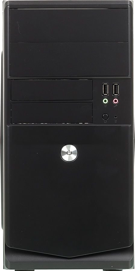 Корпус mATX Accord ACC-B021, Mini-Tower, без БП, черный
