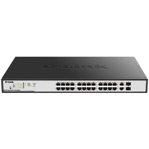 Коммутатор D-Link DGS-1100-26MPP/C1A 24G 24PoE 518W настраиваемый