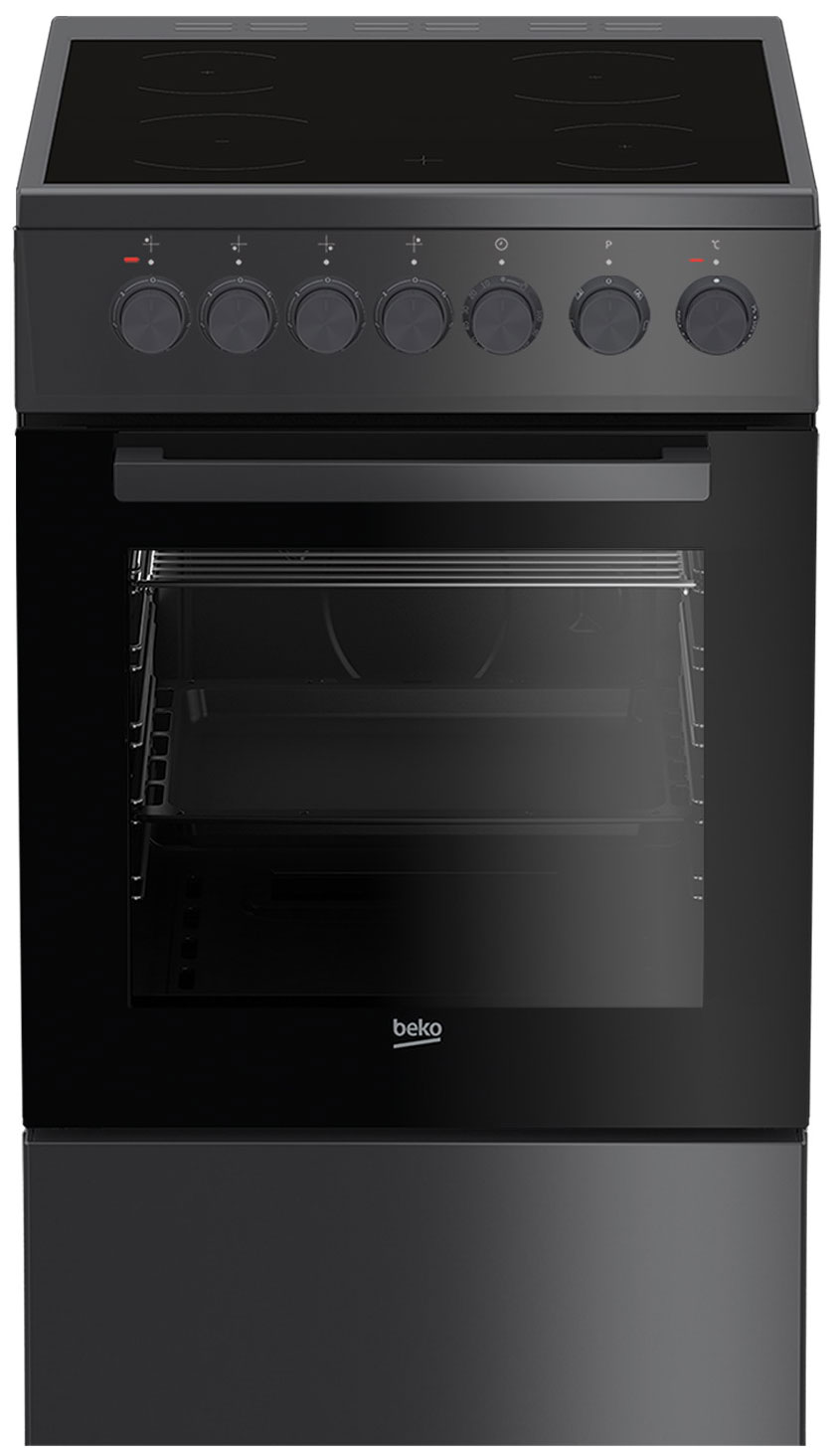 Электрическая плита Beko FSS57100GAC, черный