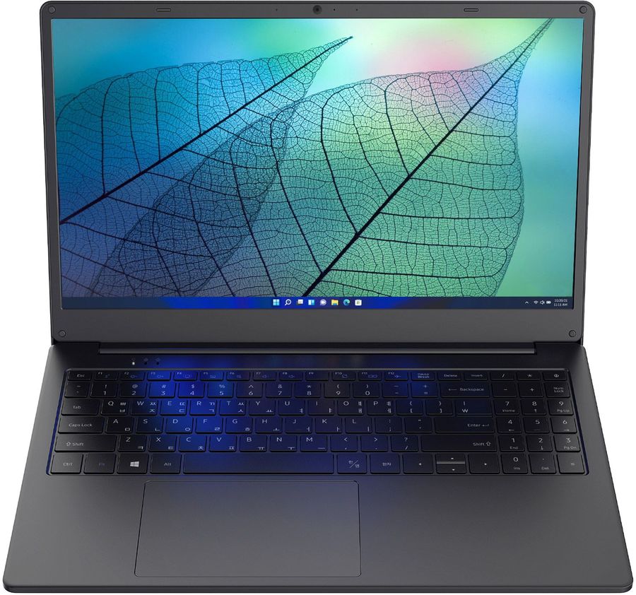 Ноутбук HIPER Workbook N15RP, 15.6", IPS, AMD Ryzen 5 3500U 2.1ГГц, 8ГБ, 256ГБ SSD, AMD Radeon Vega 8, Windows 10 Professional, черный (N15RP95WI)