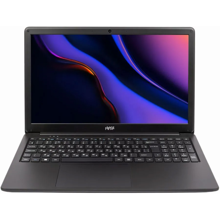 Ноутбук HIPER Workbook N15RP, 15.6", IPS, AMD Ryzen 5 3500U 2.1ГГц, 8ГБ, 256ГБ SSD, AMD Radeon Vega 8, Windows 10 Professional, черный (N15RP95WI)
