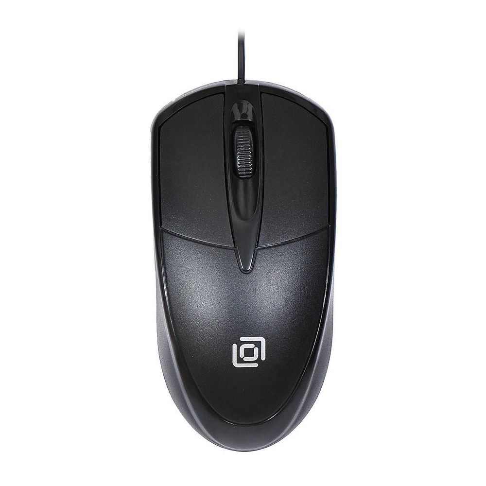 Мышь Oklick 125M, оптическая, проводная, USB, черный 1175317