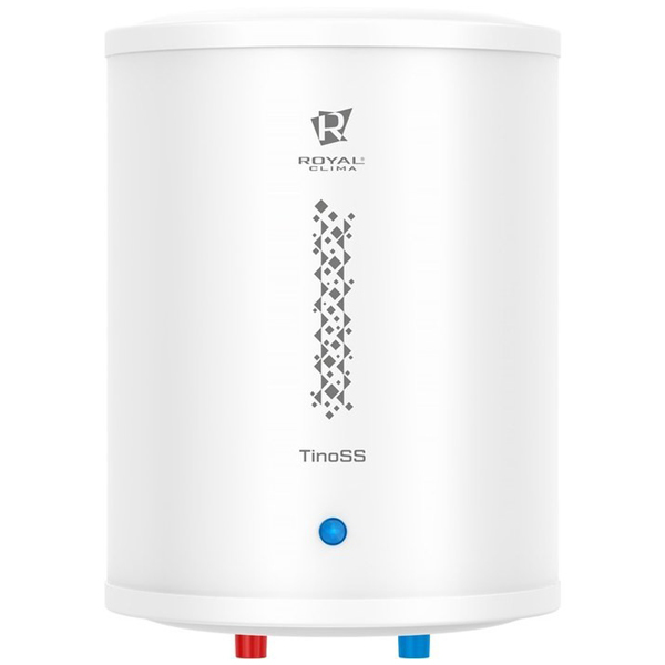 Водонагреватель RWH-TS10-RSU ROYAL Clima [накопительный, 10 л, эмаль, нижняя, круглая, уст-ка: вертикальная, белый]