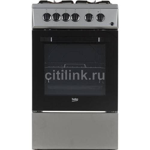 Комбинированная плита Beko FFSS 52010 GS, серебристый