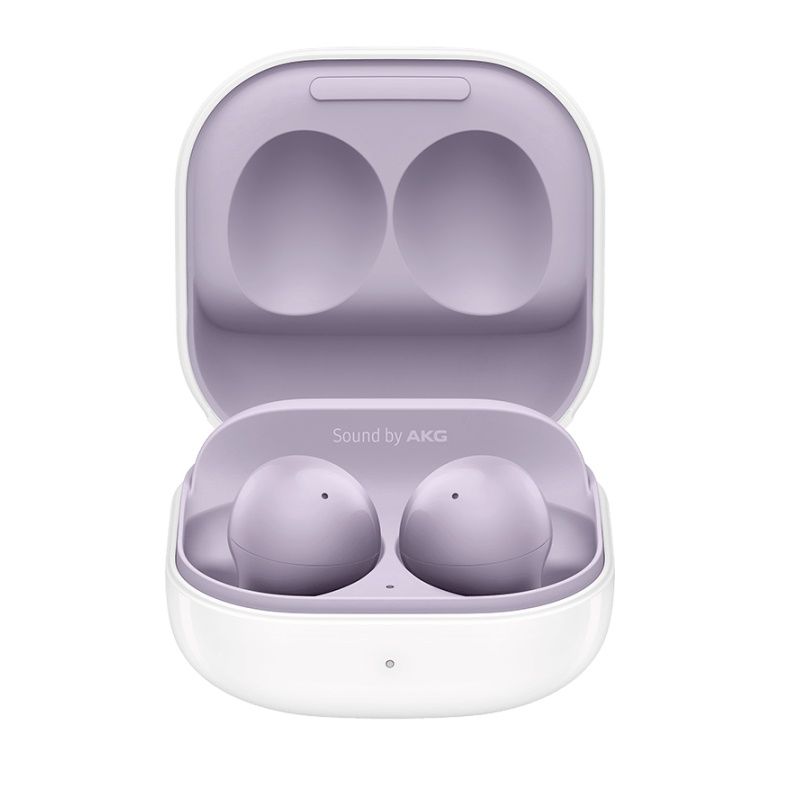 Гарнитура вкладыши Samsung Galaxy Buds 2 фиолетовый/белый беспроводные bluetooth в ушной раковине