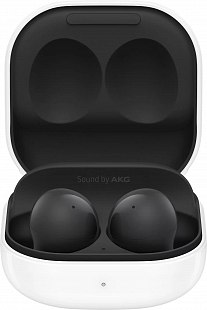 Гарнитура вкладыши Samsung Galaxy Buds 2 черный/белый беспроводные bluetooth в ушной раковине