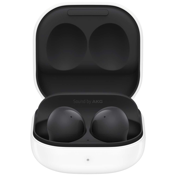 Гарнитура вкладыши Samsung Galaxy Buds 2 черный/белый беспроводные bluetooth в ушной раковине