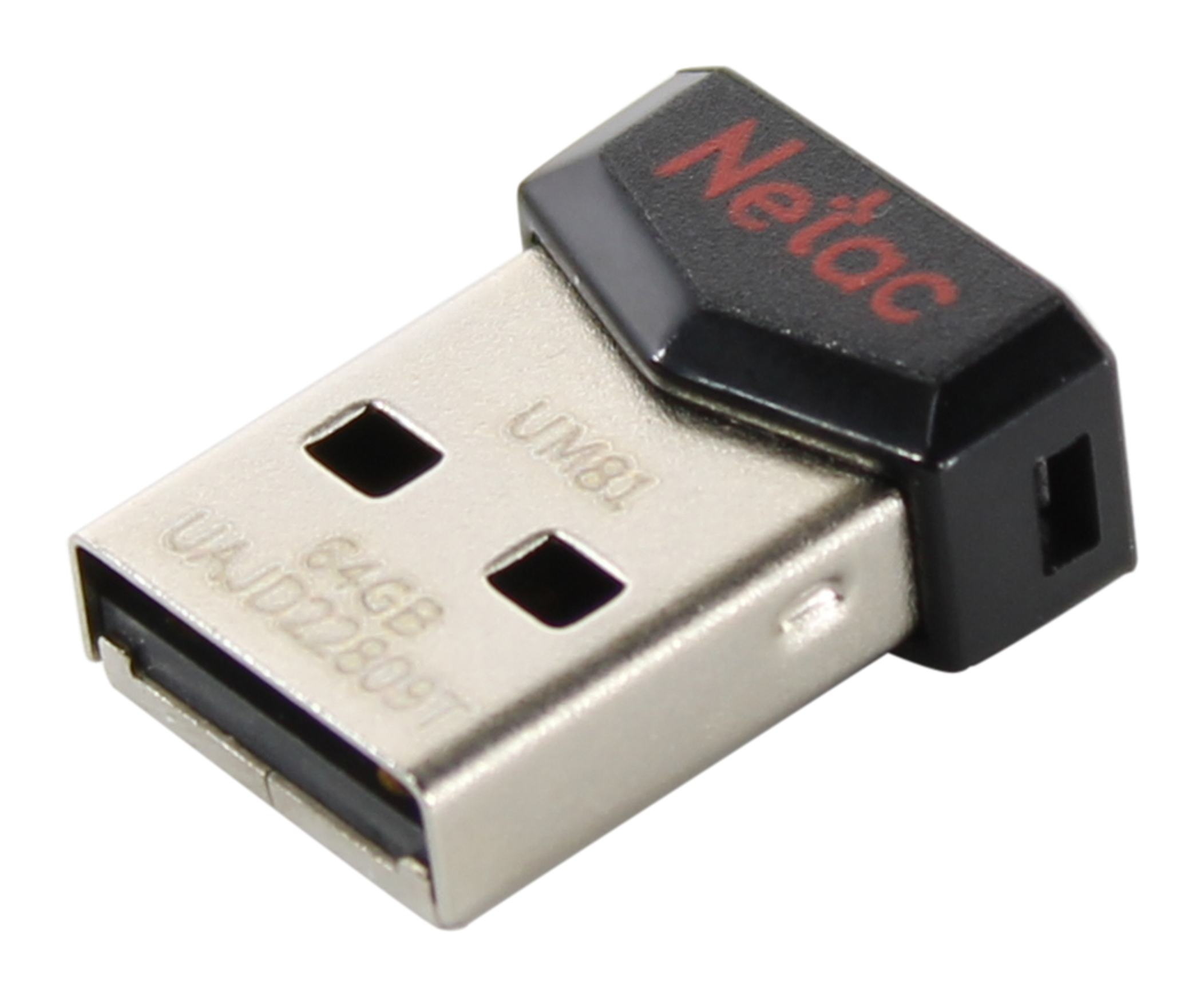 Флеш-накопитель Netac UM81 USB2.0 Ultra compact Flash Drive 64GB (NT03UM81N-064G-20BK)