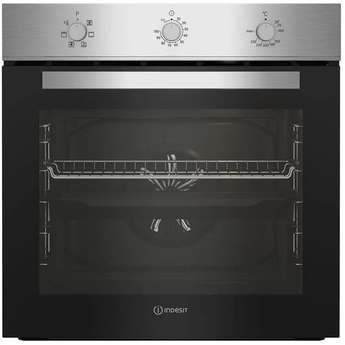 Электрический духовой шкаф Indesit IFE 3634 IX [72 л, нержавеющая сталь, очистка паром, серебристый]