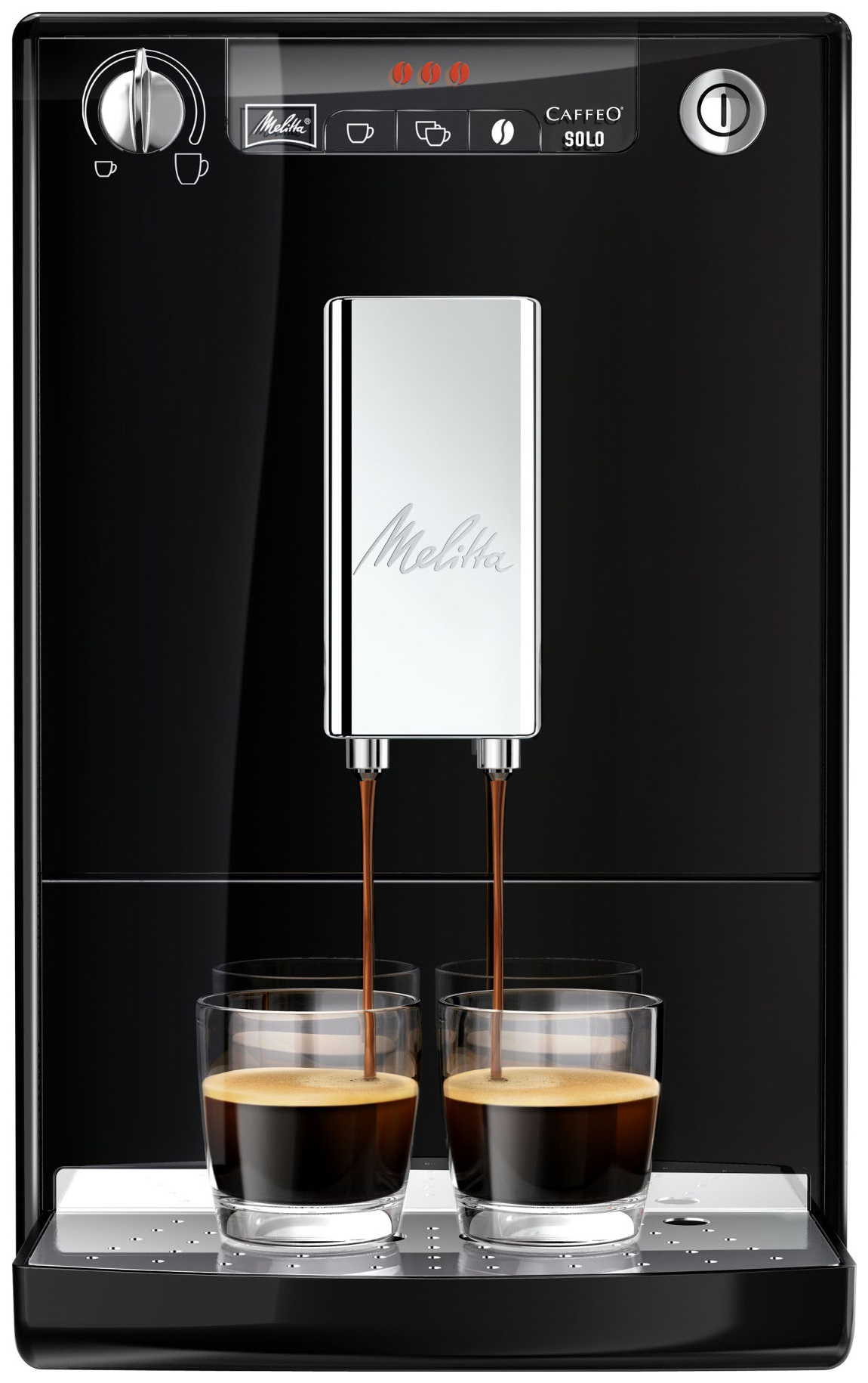 Кофемашина Melitta Caffeo E 950-101 Solo 1400Вт черный