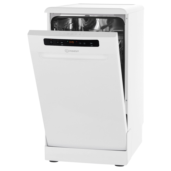Посудомоечная машина Indesit DSFC 3M19 [45 см, 10, пр.-7, защита от прот., дисп., конденсац., белый]