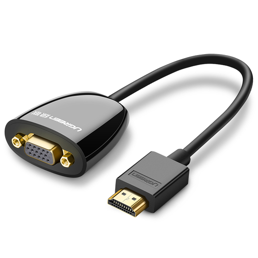 Конвертер UGREEN MM105 (40253) HDMI to VGA Converter without Audio