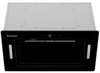 Вытяжка встраиваемая Weissgauff Aura 1200 Remote черный управление: сенсорное (1 мотор)