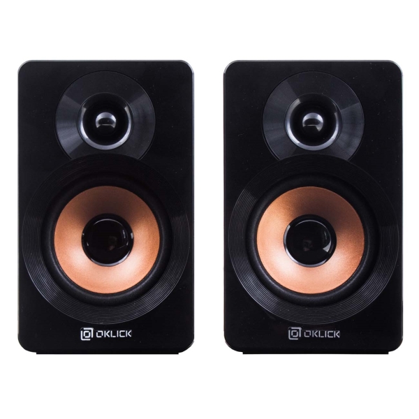 Колонки Oklick OK-171, 2.0, черный (417555)