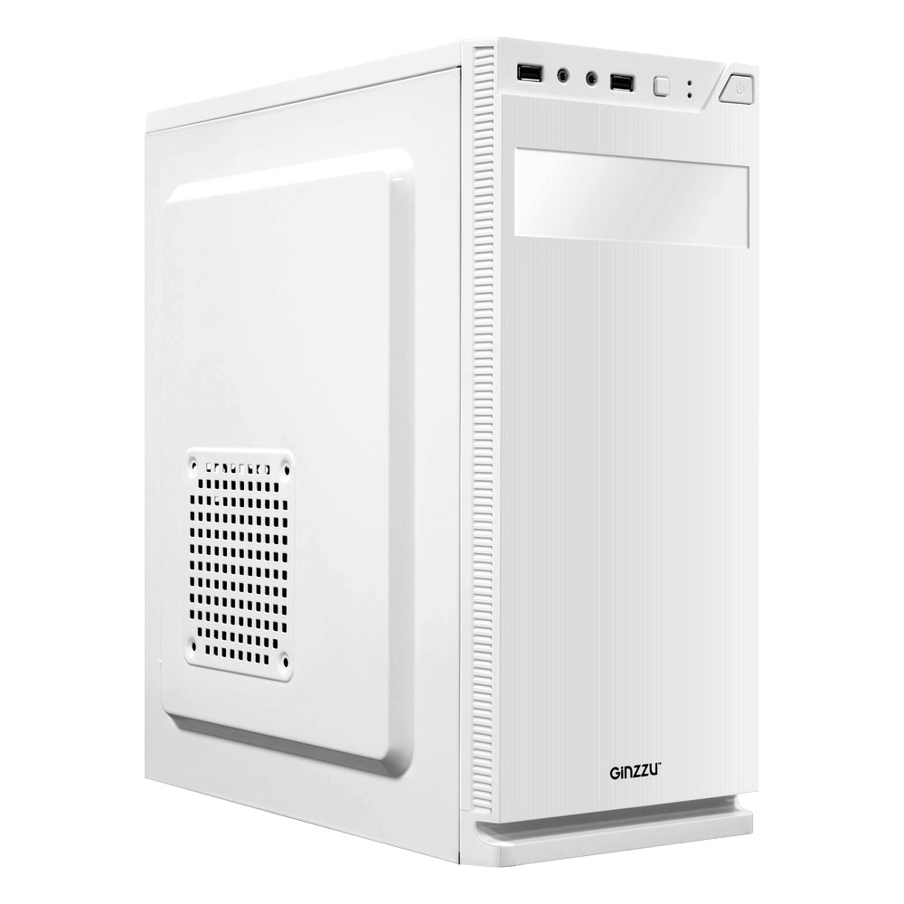 Компьютерный корпус Ginzzu A220 White w/o PSU