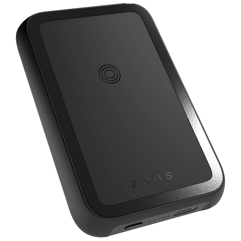 ZENS Magnetic 4000 mAh Wireless Powerbank Kickstand - Black