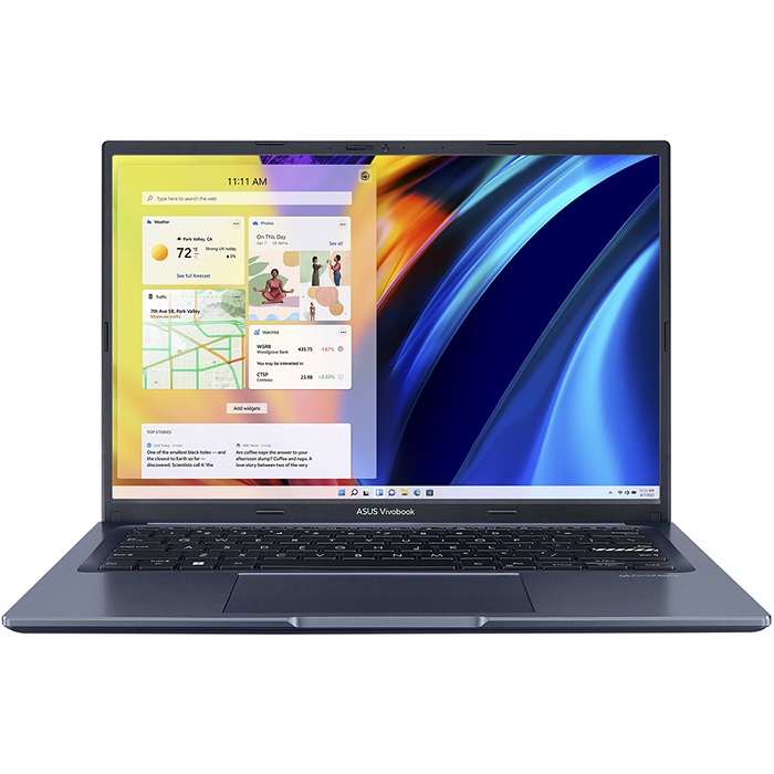 Ноутбук/ ASUS M1403QA-LY113 14" /AMD Ryzen 5 5600H/8Gb/512Gb/AMD Radeon Vega 7/1.6kg/Quiet Blue/DOS