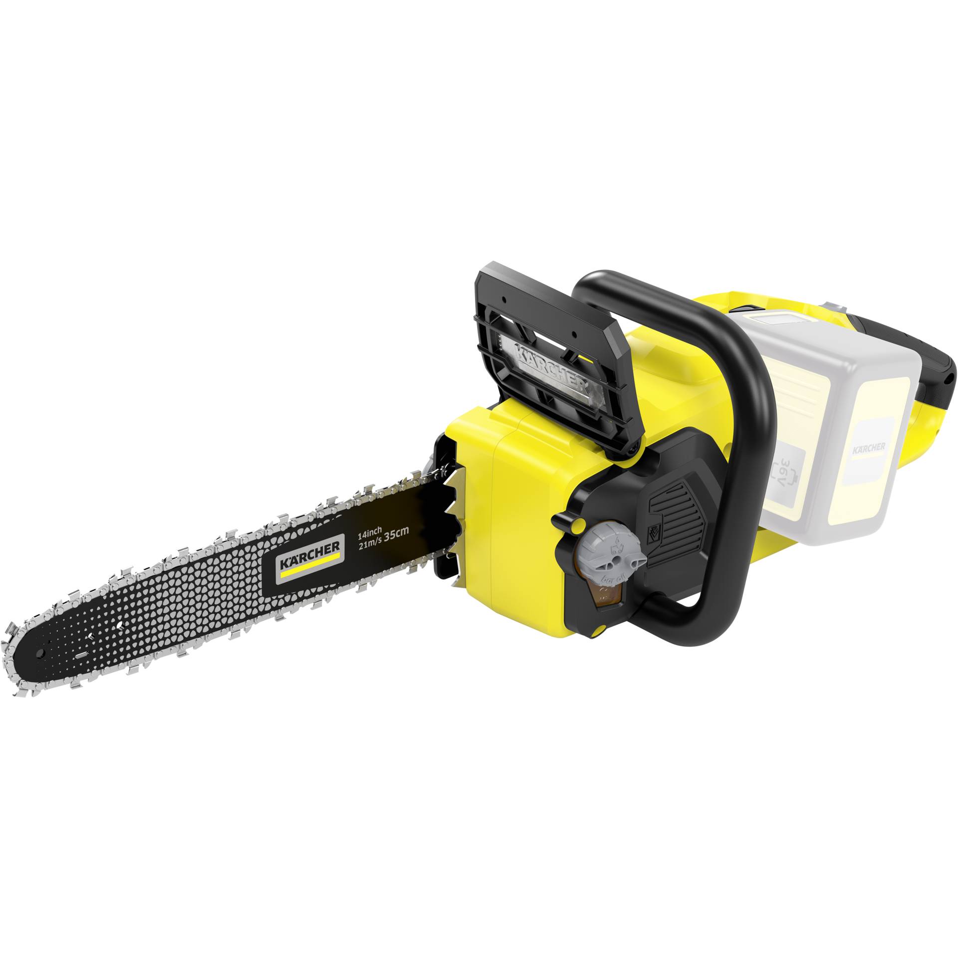 Электрическая цепная пила Karcher CNS 36-35 Battery дл.шины:14" (35cm) (1.444-050.0)