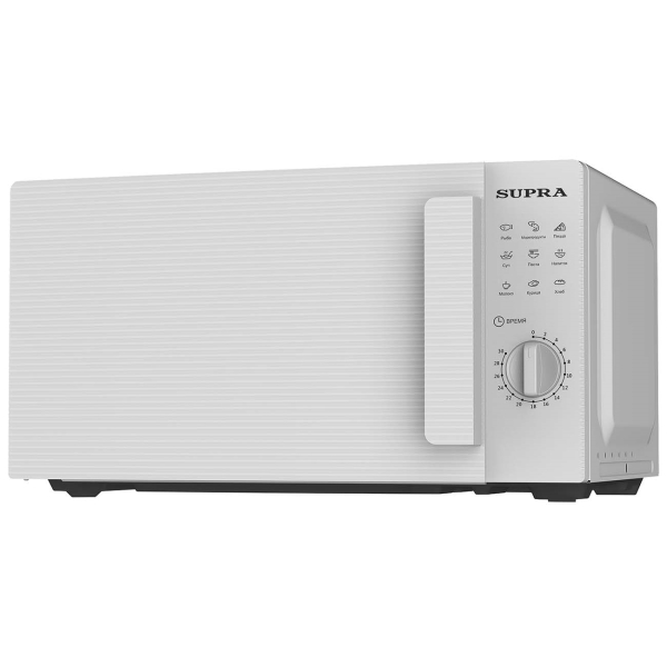 Микроволновая печь SUPRA 18MW31 [18 л, 600 Вт, переключатели - поворотный механизм, сенсор, белый]