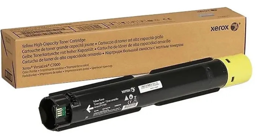 Картридж лазерный Xerox 106R03770 желтый (3300стр.) для Xerox VersaLink C7000