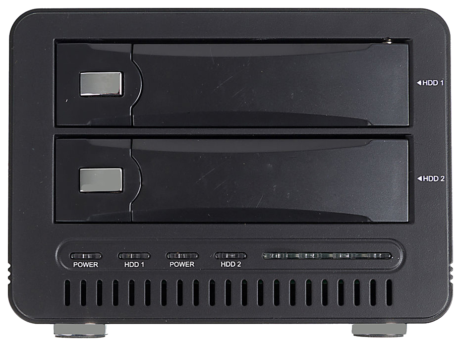 Внешний корпус для HDD AgeStar 3U2B3A1 SATA II алюминий hotswap 3.5"