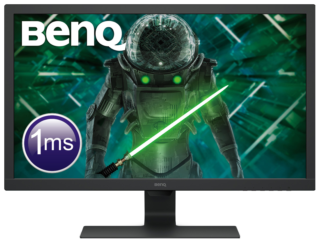 Монитор 27" BenQ GL2780 Black (1920x1080, 75Hz, 1 ms, 170°/160°, 300 cd/m, 12M:1, +DVI, +HDMI 1.4, +DisplayPort, +MM)