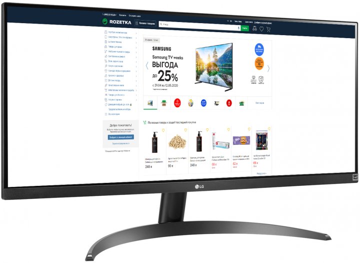 Монитор LG 34" 34WP500-B