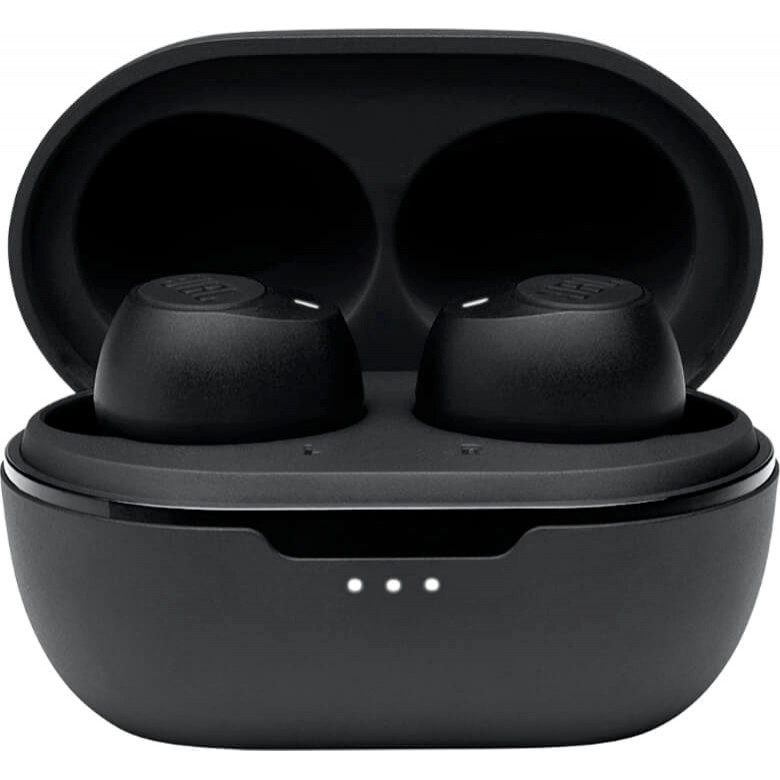 Наушники TWS JBL Tune 115TWS черный [2.0, внутриканальные, 20 Гц - 20000 Гц, 14Ω, Bluetooth 5.0, черный]