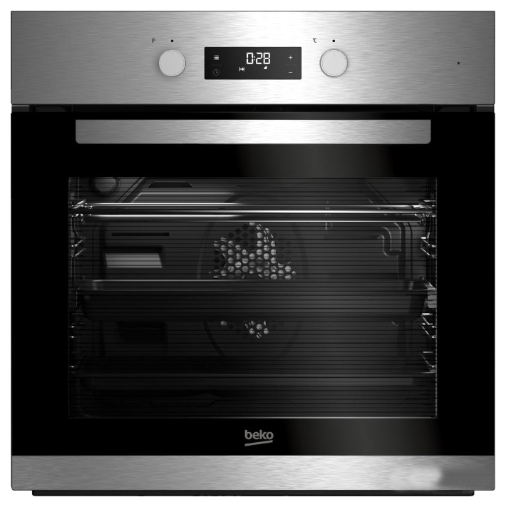 Электрический духовой шкаф Beko BIE 22301 X, серебристый