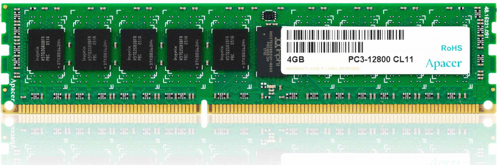 Оперативная память 4Gb DDR-III 1600MHz Apacer (DL.04G2K.KAM)