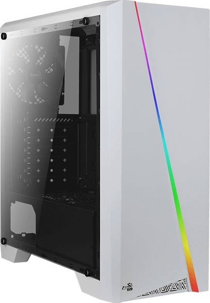 Корпус AEROCOOL Cylon MidiTower без Б/П ATX MicroATX MiniITX Цвет белый 4713105950229