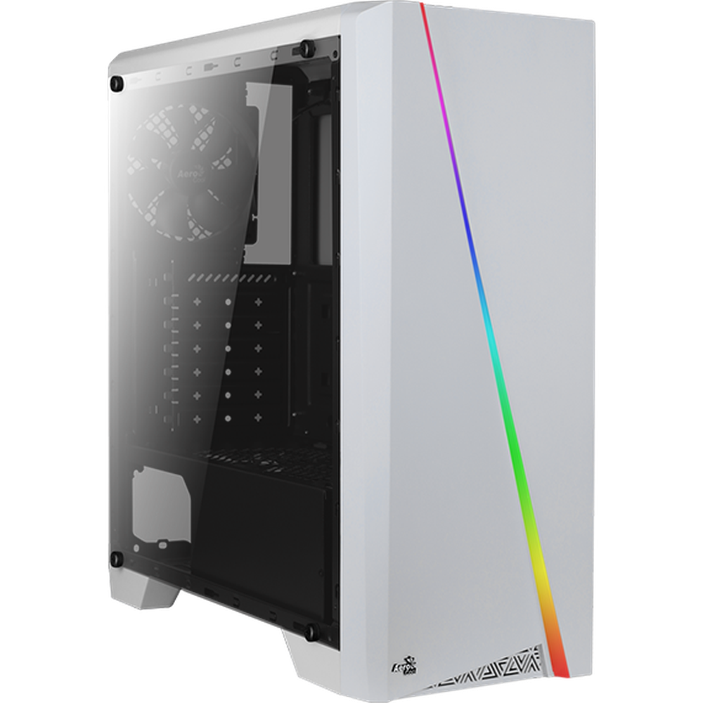 Корпус AEROCOOL Cylon MidiTower без Б/П ATX MicroATX MiniITX Цвет белый 4713105950229