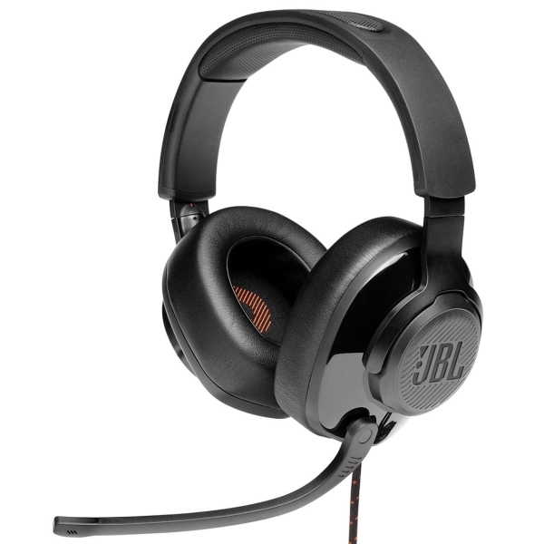 Наушники игровые JBL QUANTUM 300 [закрытые, 20–20000 Гц, микр., 3.5мм+USB, 7.1, черные]