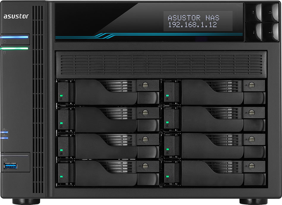 Сетевое хранилище ASUSTOR AS6508T 8-Bay NAS