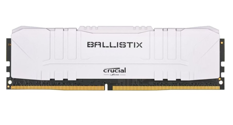 Оперативная память 16Gb DDR4 3200MHz Crucial Ballistix White (BL16G32C16U4W) RTL
