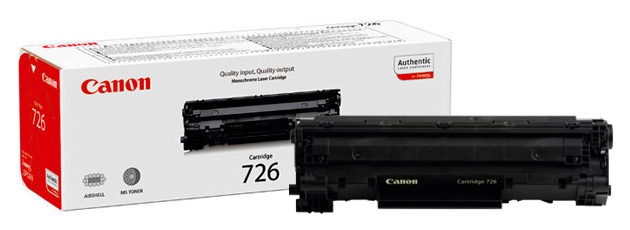 Картридж лазерный Canon 726 3483B002 черный (2100стр.) для Canon LBP-6200d