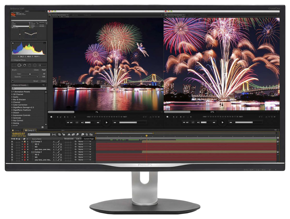 Монитор 31,5" Philips 328P6AUBREB