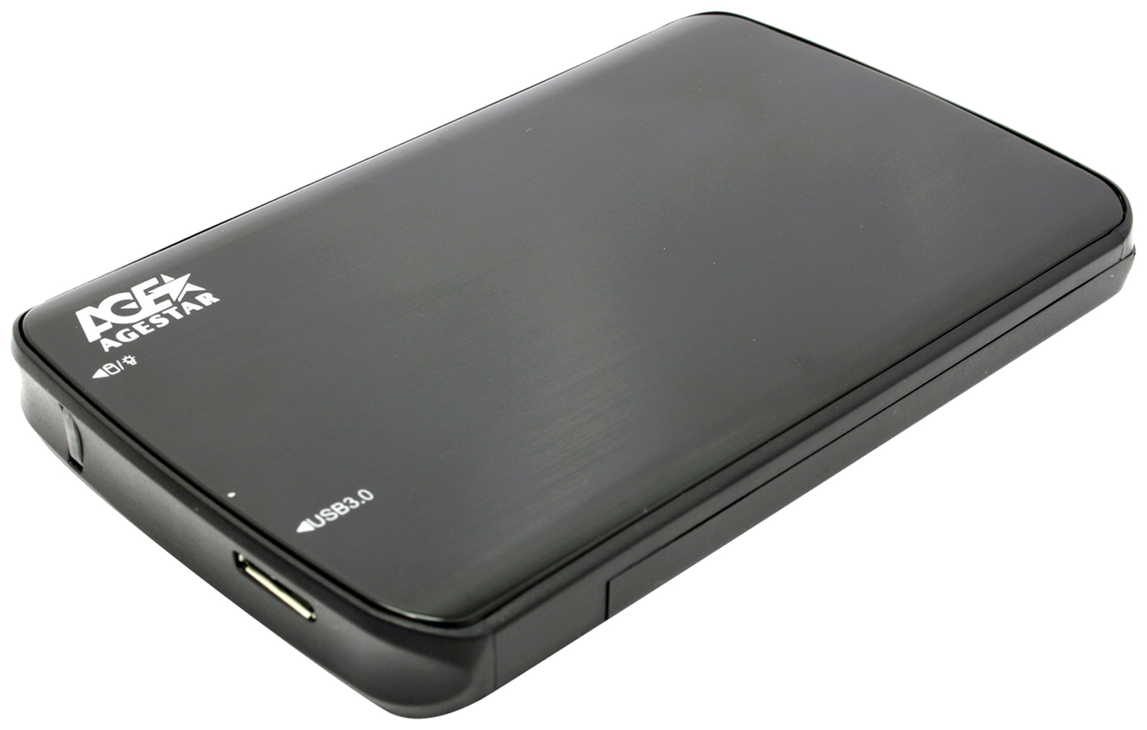 2.5" Внешний бокс SATA AgeStar 3UB2A12-6G [SATA, USB 3.2 Gen1 (USB 3.0; USB 3.1 Gen1) Type-A, черный]