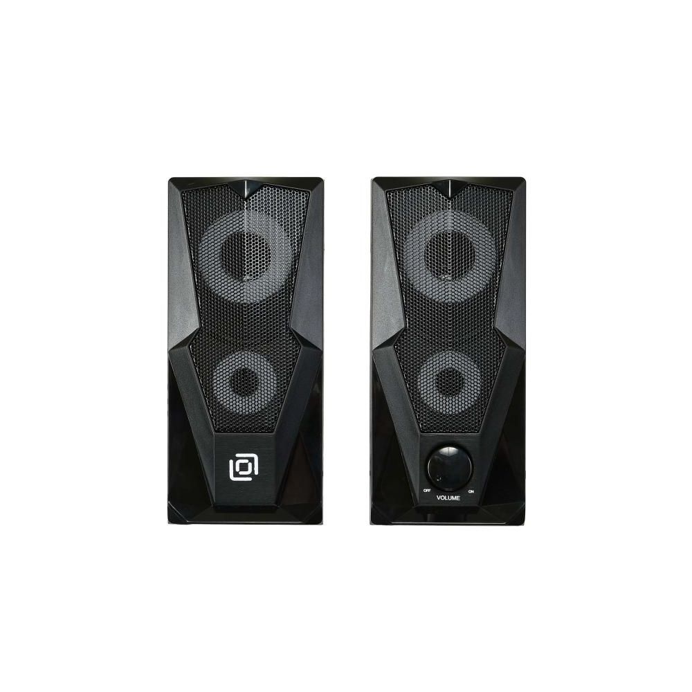 Колонки 2.0 Oklick OK-127 [2 х 3 Вт, USB-питание, RGB подсветка]