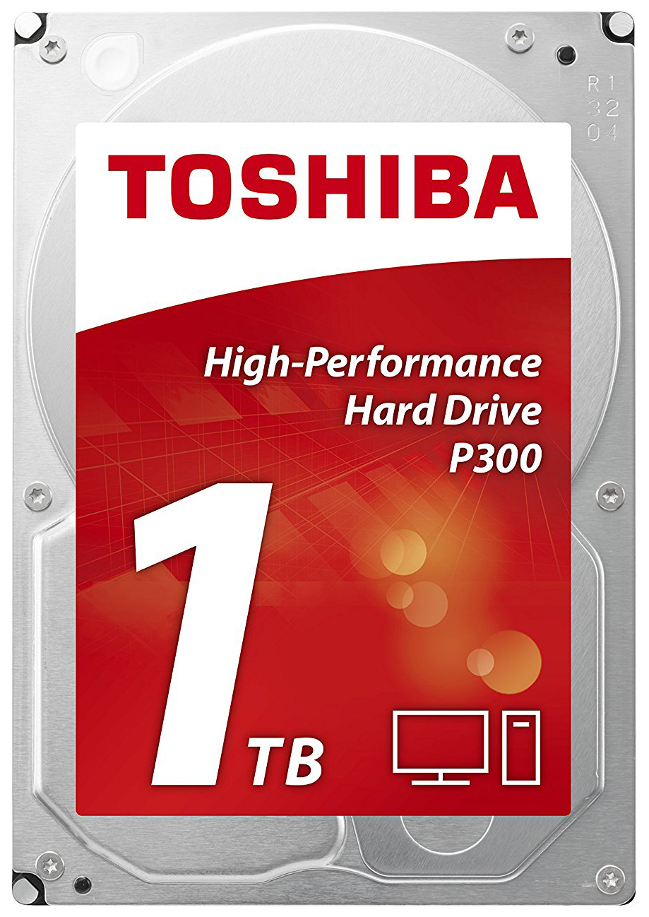 Жесткий диск HDD Toshiba SATA3 1Tb 7200 64Mb P300 RTL