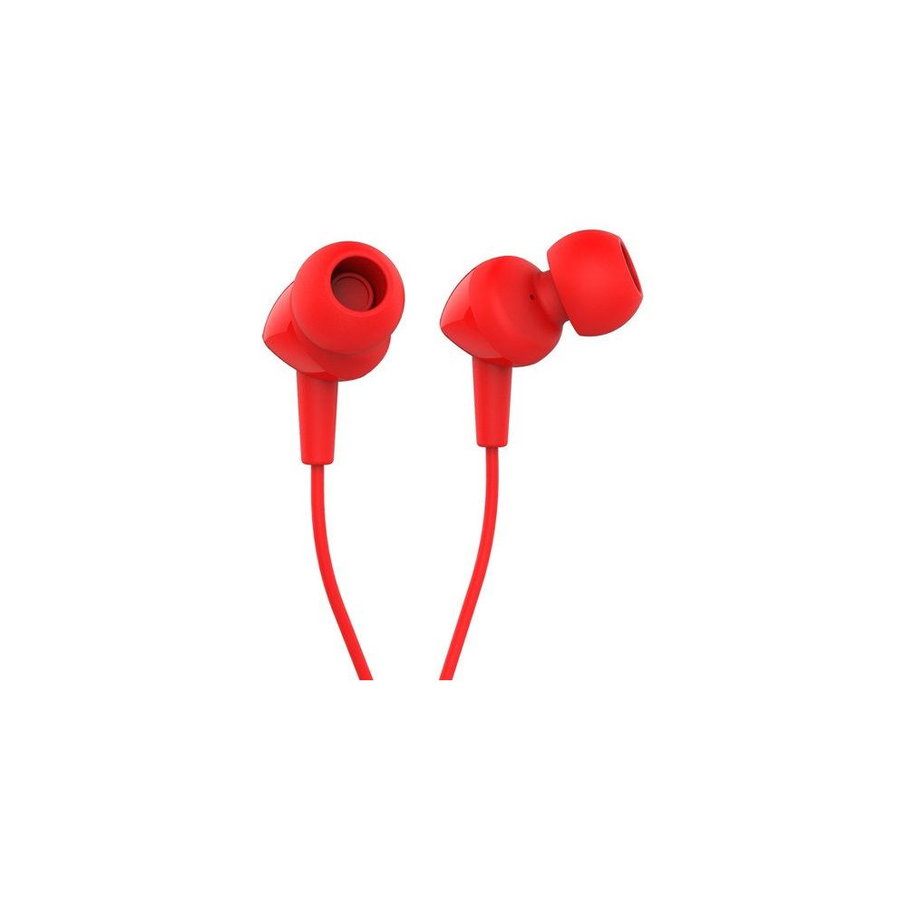 Гарнитура JBL C100SI, 3.5 мм, вкладыши, красный